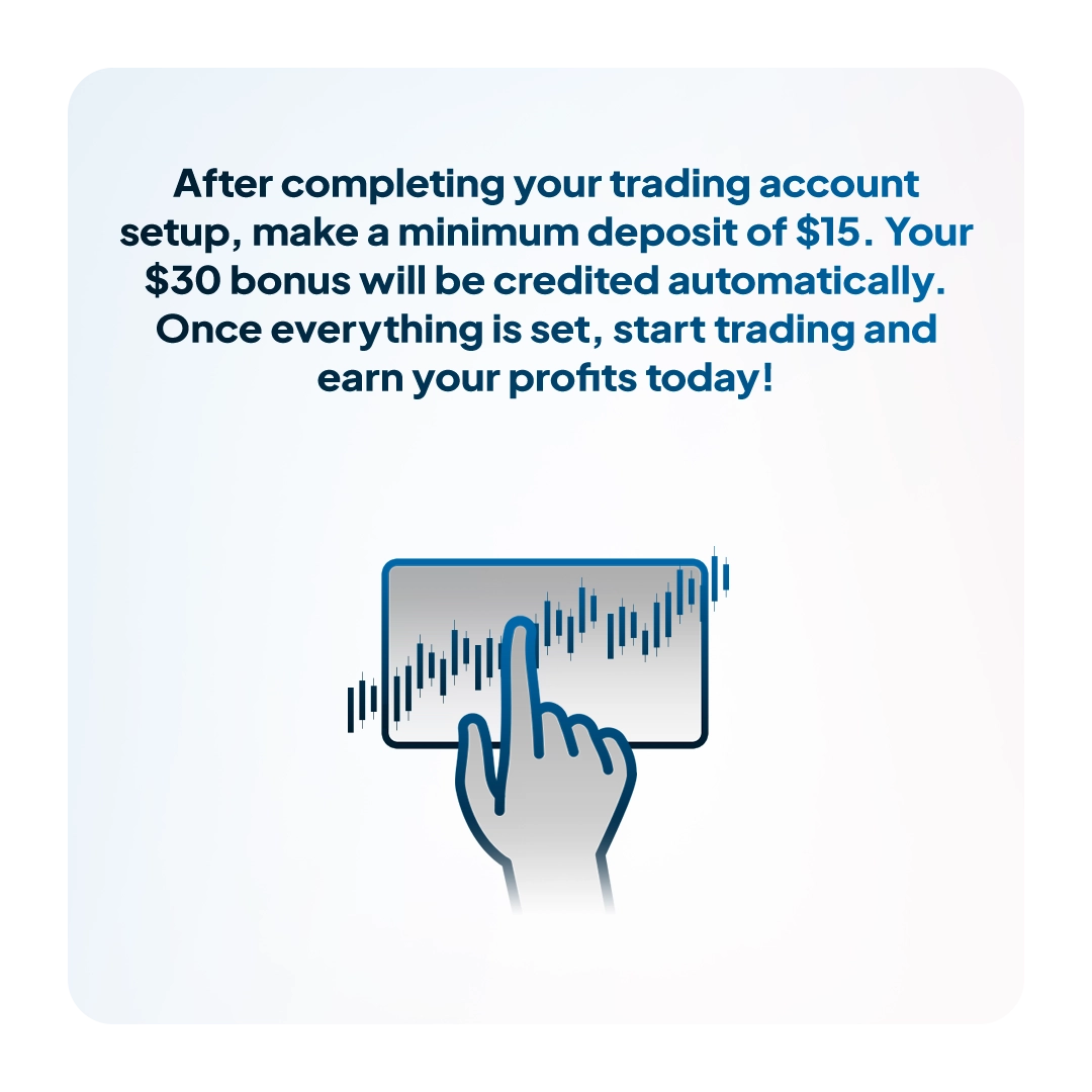 Make a Bold Prime trading account deposit and receive eligible bonus credit